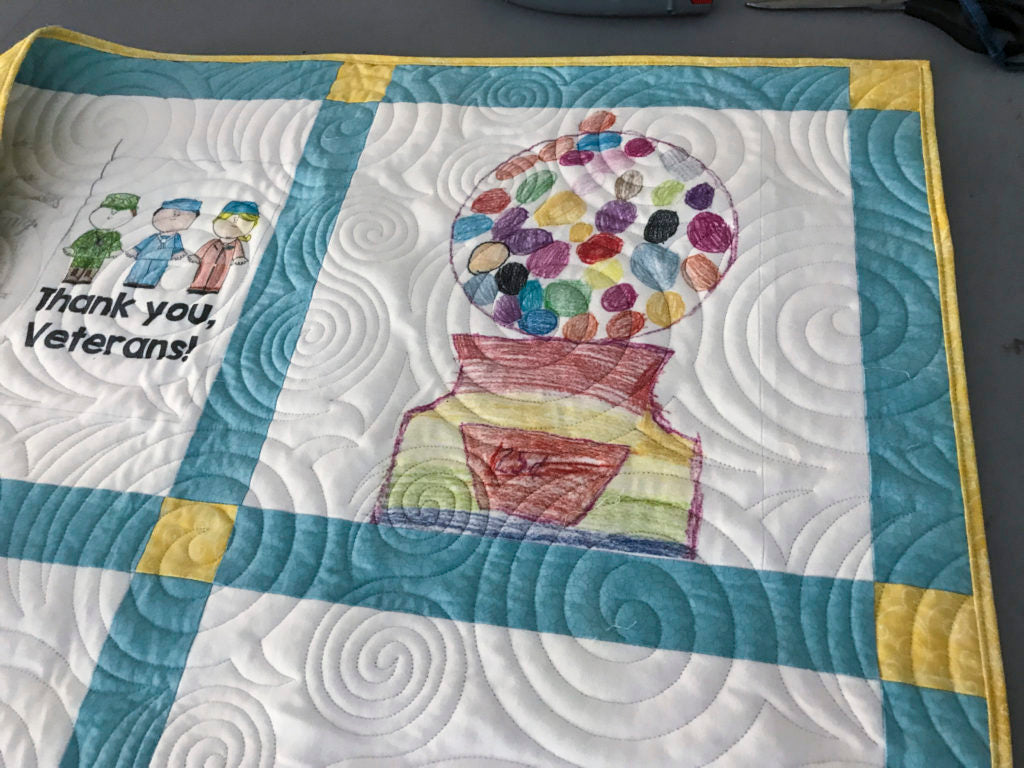 Options Available for QuiltMyShirts.com Quilts