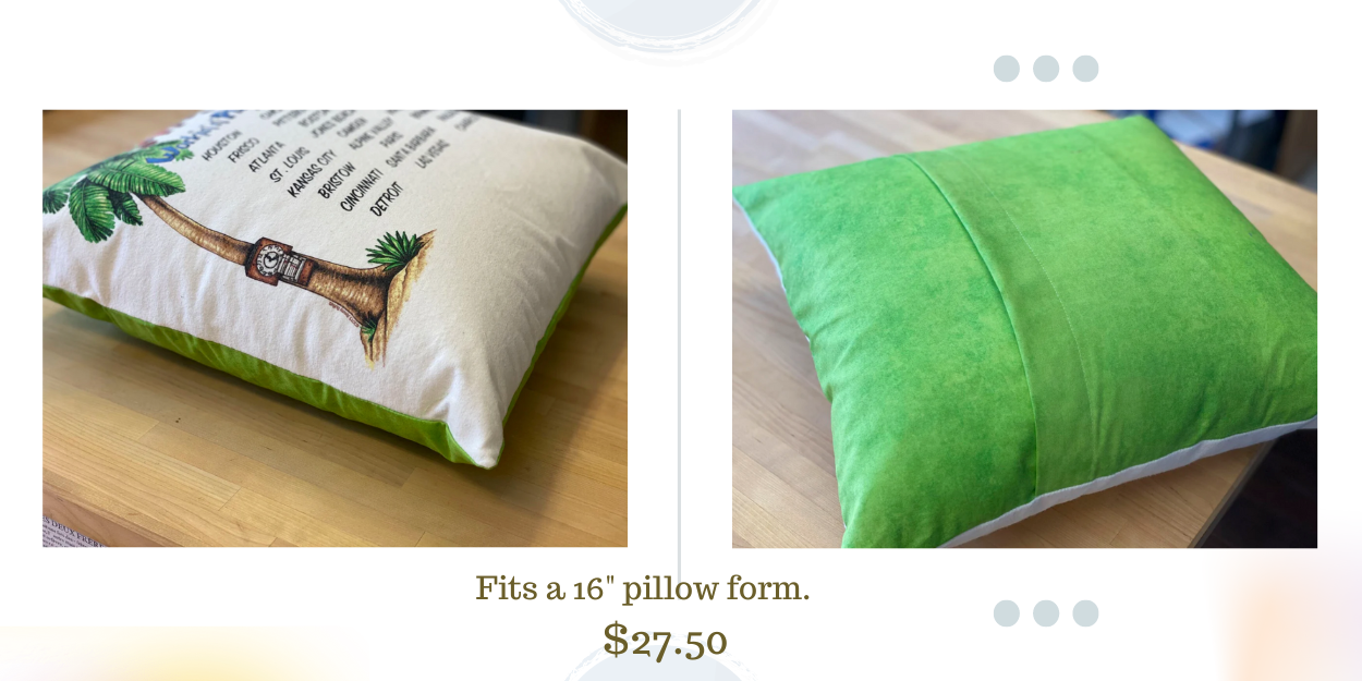 Custom 16" Pillow Cover DEPOSIT ONLY