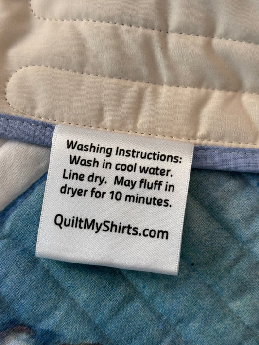 How to Wash and Care for Your T-Shirt Quilt