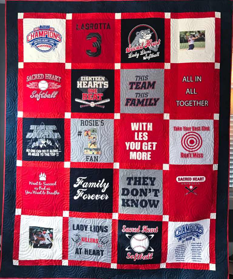 | Quilt My Shirts | Gallery of our customer's T Shirt Quilts