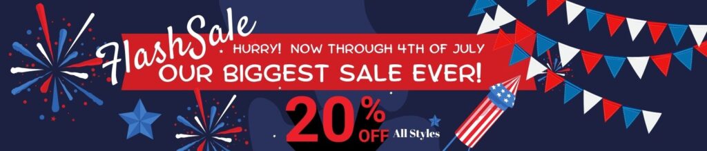 FORTH OF JULY FLASH SALE